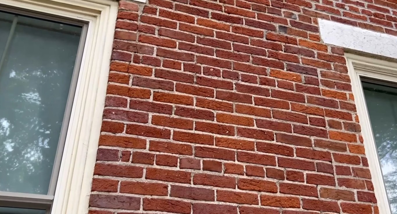 Professional masonry contractor restoring brick walls in Ontario, CA