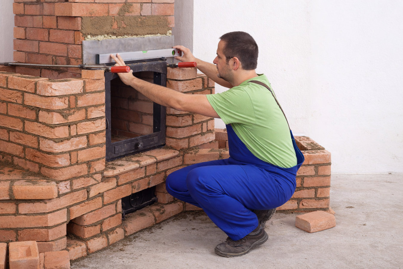 Fireplace installation in Ontario, CA